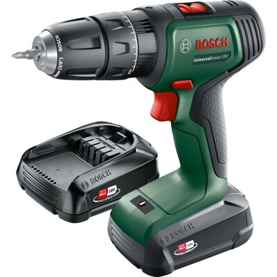 Bosch UniversalImpact 18V Boremaskine med slag - Kompakt, Kraftfuld, Alsidig Bosch UniversalImpact 18V Boremaskine med slag - Kompakt, Kraftfuld, Alsidig