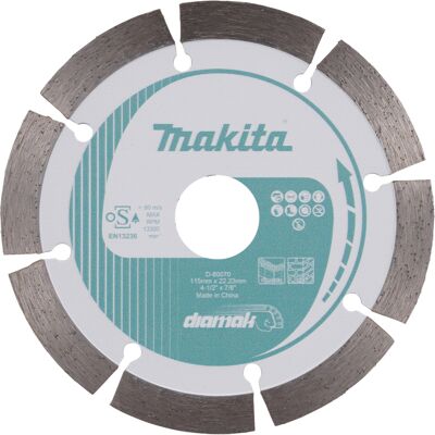 Makita Diamantskæreskive DIAMAK, Ø 115mm Makita Diamantskæreskive DIAMAK, Ø 115mm
