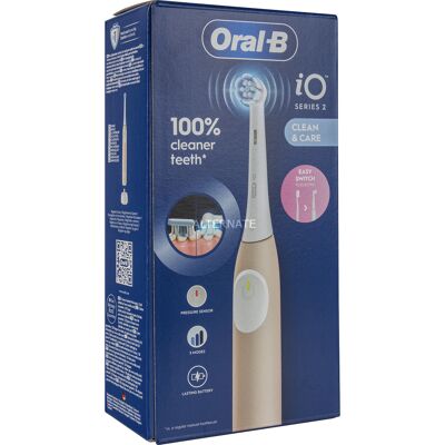 Braun Oral-B iO Series 2 Calm Pink, El-tandbørste Braun Oral-B iO Series 2 Calm Pink, El-tandbørste