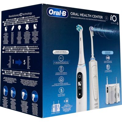 Oral-B iO6 & OxyJet Elektrisk Tandbørste & Vandskylle - Elektrisk tandbørste Oral-B iO6 & OxyJet Elektrisk Tandbørste & Vandskylle - Elektrisk tandbørste