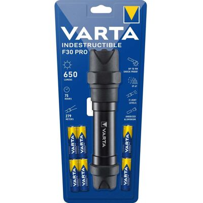 VARTA Indestructible F30 Pro LED 650 Lumen VARTA Indestructible F30 Pro LED 650 Lumen