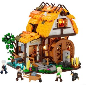 Lumibricks Middelalderlig vandmølle, Bygge legetøj Lumibricks Middelalderlig vandmølle, Bygge legetøj