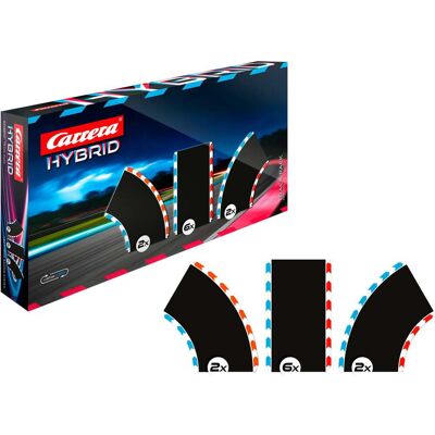Carrera HYBRID Track Pack 1, Jernbane skinne / Togskinne Carrera HYBRID Track Pack 1, Jernbane skinne / Togskinne