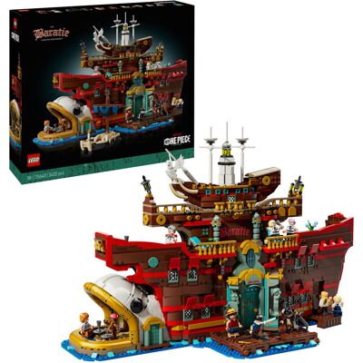 Lego Den flydende restaurant Baratie, Bygge legetøj Lego Den flydende restaurant Baratie, Bygge legetøj
