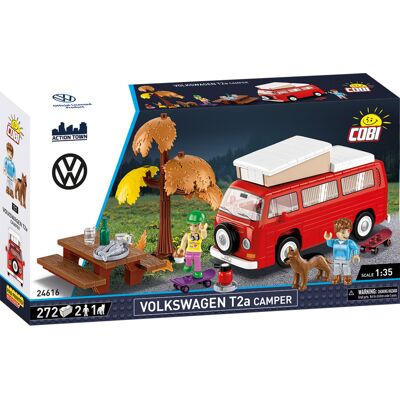 Cobi Volkswagen T2a Camper, Bygge legetøj Cobi Volkswagen T2a Camper, Bygge legetøj