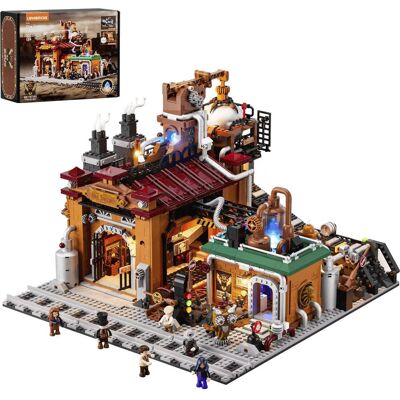 Lumibricks Steampunk Malmfabrik, Bygge legetøj Lumibricks Steampunk Malmfabrik, Bygge legetøj