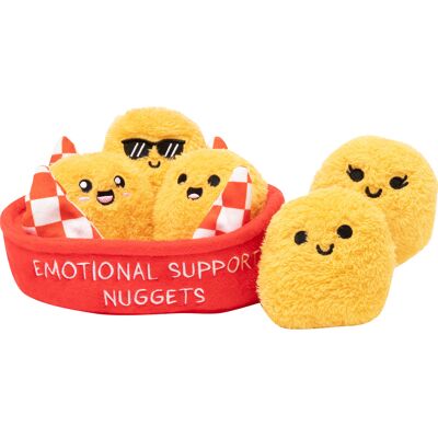 Just Play Emotionel Støtte Nuggets, Plysdyr Just Play Emotionel Støtte Nuggets, Plysdyr