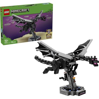 Lego Minecraft Enderdragen, Bygge legetøj Lego Minecraft Enderdragen, Bygge legetøj