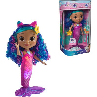 Spin Master Gabby''s Dollhouse: Filmen - Sing & Shine Havfrue Gabby, Spil figur Spin Master Gabby''s Dollhouse: Filmen - Sing & Shine Havfrue Gabby, Spil figur