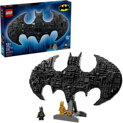 Lego DC Super Heroes Batman-logo, Bygge legetøj Lego DC Super Heroes Batman-logo, Bygge legetøj