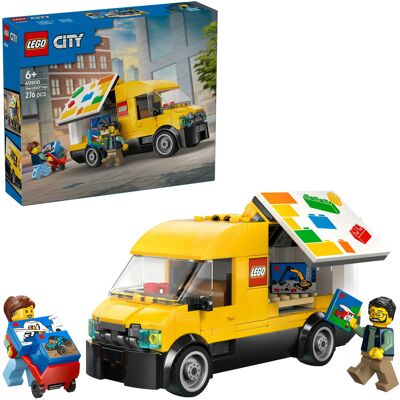 City LEGO varevognen, Bygge legetøj City LEGO varevognen, Bygge legetøj