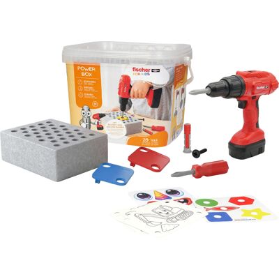 Fischertechnik fischer for kids - Power-Box, Bygge legetøj Fischertechnik fischer for kids - Power-Box, Bygge legetøj