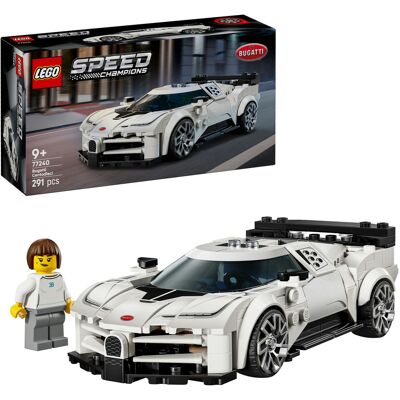 Lego Speed Champions Bugatti Centodieci-hypersportsvogn, Bygge legetøj Lego Speed Champions Bugatti Centodieci-hypersportsvogn, Bygge legetøj