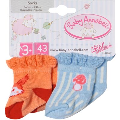 Zapf Creation Baby Annabell Socks, Dukke tilbehør Zapf Creation Baby Annabell Socks, Dukke tilbehør