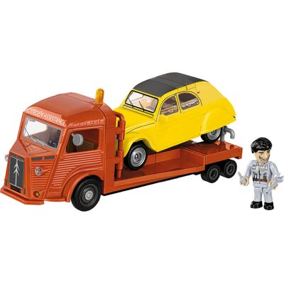 Cobi Citroen Type H Biltransportør & 2CV Type AZ, Bygge legetøj Cobi Citroen Type H Biltransportør & 2CV Type AZ, Bygge legetøj