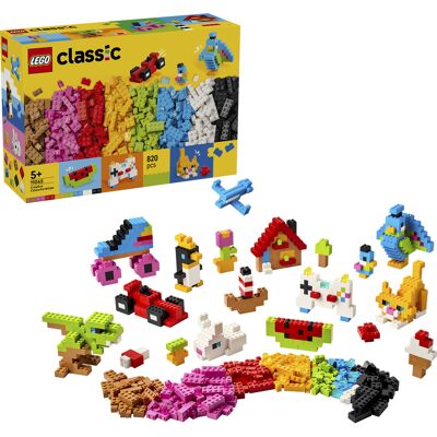 Lego Klassiske kreative farverige sten, Bygge legetøj Lego Klassiske kreative farverige sten, Bygge legetøj