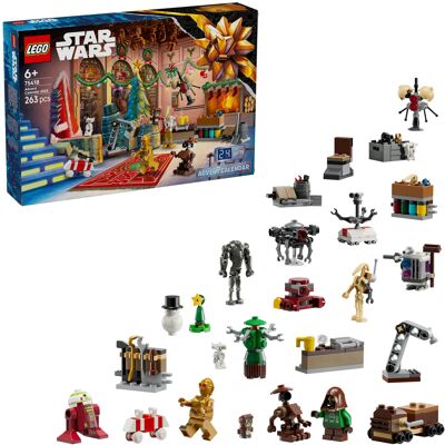 Lego Star Wars Julekalender 2025, Bygge legetøj Lego Star Wars Julekalender 2025, Bygge legetøj