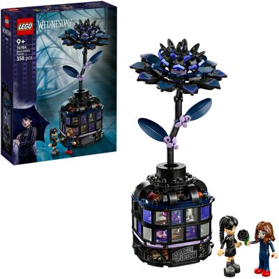 Lego Sort dahlia-blomst, Bygge legetøj Lego Sort dahlia-blomst, Bygge legetøj