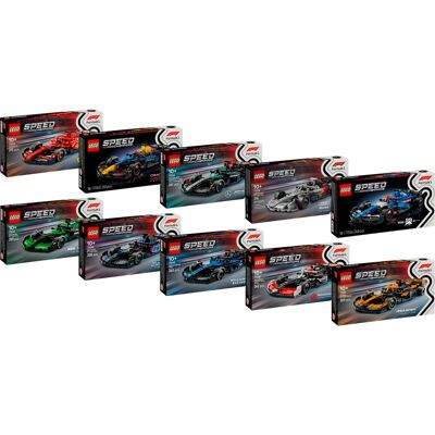 Lego Speed Champions Formel 1-pakke, Bygge legetøj Lego Speed Champions Formel 1-pakke, Bygge legetøj
