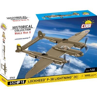 Cobi Lockheed P-38H Lightning, Bygge legetøj Cobi Lockheed P-38H Lightning, Bygge legetøj