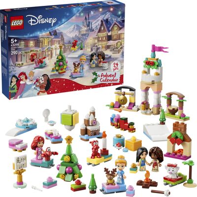 Lego Disney Princess Julekalender 2026, Bygge legetøj Lego Disney Princess Julekalender 2026, Bygge legetøj