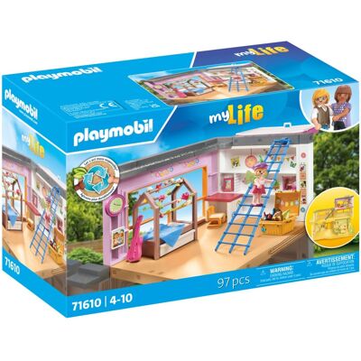 Playmobil My Life Børneværelse, Bygge legetøj Playmobil My Life Børneværelse, Bygge legetøj
