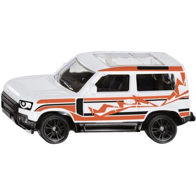 SIKU BLISTER Land Rover Defender med KTM motorcykel, Model køretøj SIKU BLISTER Land Rover Defender med KTM motorcykel, Model køretøj