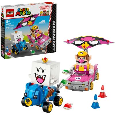 Lego Super Mario Mario Kart™ – Wario og King Boo, Bygge legetøj Lego Super Mario Mario Kart™ – Wario og King Boo, Bygge legetøj