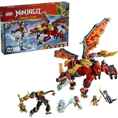 Lego Wyldfyres Drage-mech, Bygge legetøj Lego Wyldfyres Drage-mech, Bygge legetøj