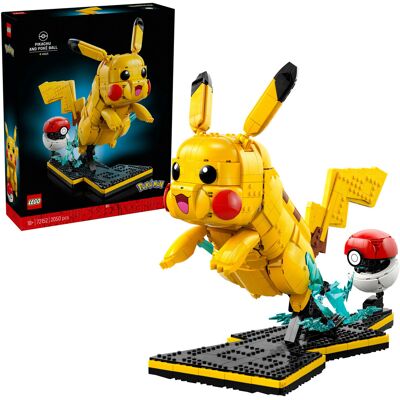 Lego Pokémon Pikachu og Pokéball, Bygge legetøj Lego Pokémon Pikachu og Pokéball, Bygge legetøj