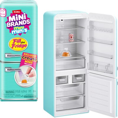 ZURU Mini Brands Fill The Fridge legetøjssæt, Spil figur ZURU Mini Brands Fill The Fridge legetøjssæt, Spil figur
