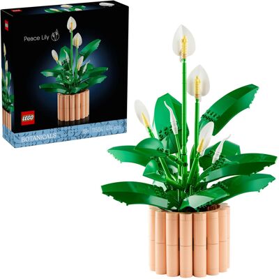 Lego Botanicals Fredslilje, Bygge legetøj Lego Botanicals Fredslilje, Bygge legetøj