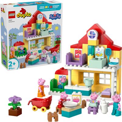 Lego Peppa Wutz Familiehus, Bygge legetøj Lego Peppa Wutz Familiehus, Bygge legetøj