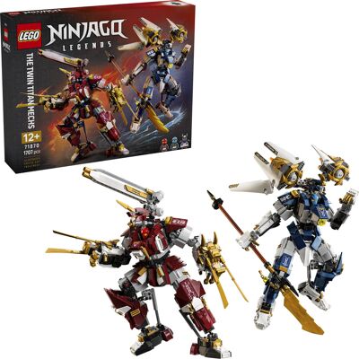 Lego De Tvillinge Titanmechs, Bygge legetøj Lego De Tvillinge Titanmechs, Bygge legetøj