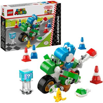 Lego Super Mario Mario Kart™ – Yoshi Bike, Bygge legetøj Lego Super Mario Mario Kart™ – Yoshi Bike, Bygge legetøj