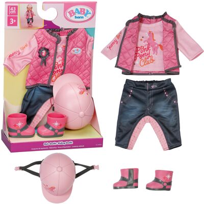 Zapf Creation BABY born® Rideoutfit 43cm, Dukke tilbehør Zapf Creation BABY born® Rideoutfit 43cm, Dukke tilbehør