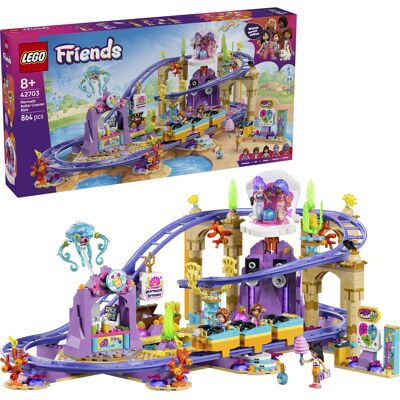 Lego Friends Havfrue-rutsjebane, Bygge legetøj Lego Friends Havfrue-rutsjebane, Bygge legetøj