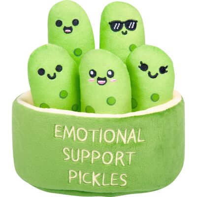 Just Play Emotionel Støtte Syltede Agurker, Plysdyr Just Play Emotionel Støtte Syltede Agurker, Plysdyr