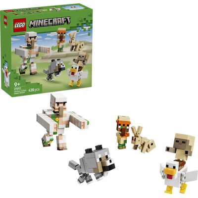 Lego Minecraft Angreb på Kyllingeridderen i Ørkenen, Bygge legetøj Lego Minecraft Angreb på Kyllingeridderen i Ørkenen, Bygge legetøj