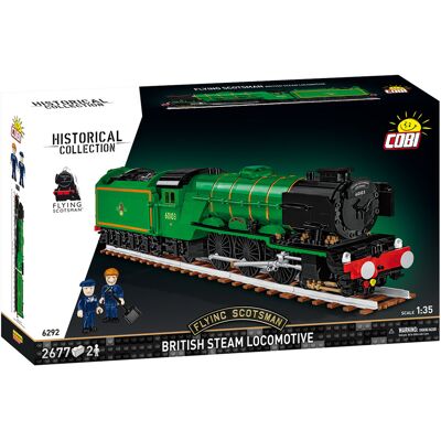 Cobi Flying Scotsman - Britisk damplokomotiv, Bygge legetøj Cobi Flying Scotsman - Britisk damplokomotiv, Bygge legetøj