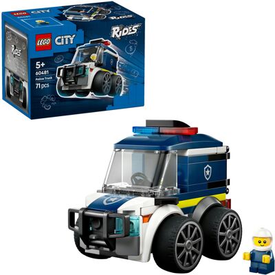 Lego City Coole Flitzer - Polititransporter, Bygge legetøj Lego City Coole Flitzer - Polititransporter, Bygge legetøj