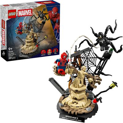 Lego Marvel Super Heroes Stor opgør: Spider-Man vs. Sandman, Bygge legetøj Lego Marvel Super Heroes Stor opgør: Spider-Man vs. Sandman, Bygge legetøj
