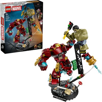Lego Marvel Super Heroes Kæmpernes Duel: Hulkbuster vs. Hulk, Bygge legetøj Lego Marvel Super Heroes Kæmpernes Duel: Hulkbuster vs. Hulk, Bygge legetøj