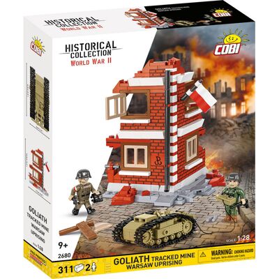 Cobi Goliath Tracked Mine Warszawa-oprøret, Bygge legetøj Cobi Goliath Tracked Mine Warszawa-oprøret, Bygge legetøj
