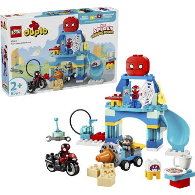 Lego Disney Team Spideys Hovedkvarter, Bygge legetøj Lego Disney Team Spideys Hovedkvarter, Bygge legetøj