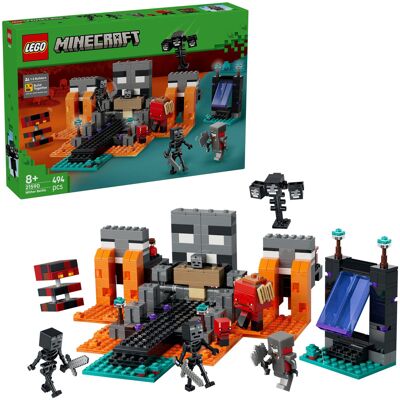 Lego Minecraft Duel med Wither, Bygge legetøj Lego Minecraft Duel med Wither, Bygge legetøj