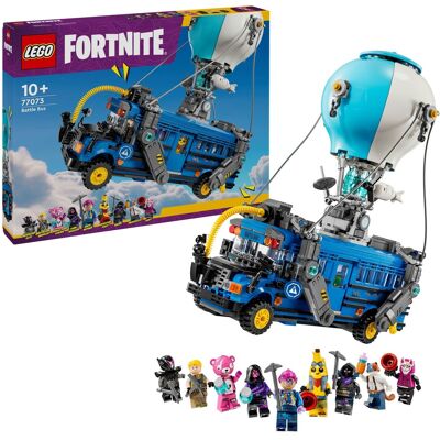 Lego Fortnite Battle Bus, Bygge legetøj Lego Fortnite Battle Bus, Bygge legetøj