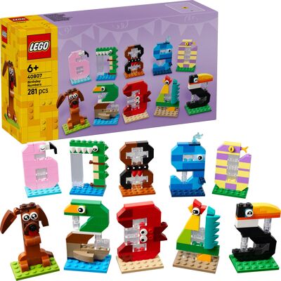 Lego Fødselsdagsnumre, Bygge legetøj Lego Fødselsdagsnumre, Bygge legetøj