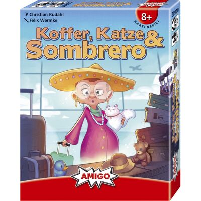 Amigo Kuffert, Kat & Sombrero, Kortspil Amigo Kuffert, Kat & Sombrero, Kortspil