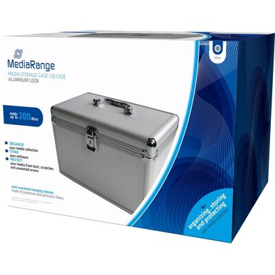 MediaRange BOX75 CD-Case til 200 stk. DVD/CD, Kuffert MediaRange BOX75 CD-Case til 200 stk. DVD/CD, Kuffert